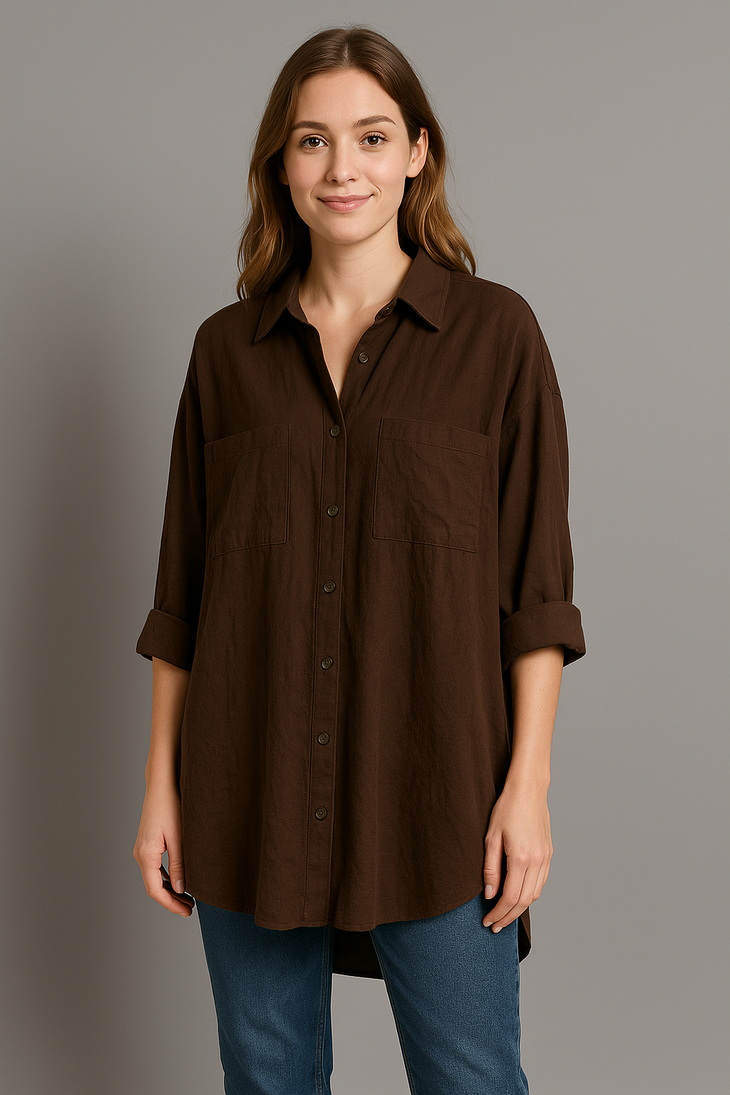 Women's Summer Breathable Long Sleeve Blouse