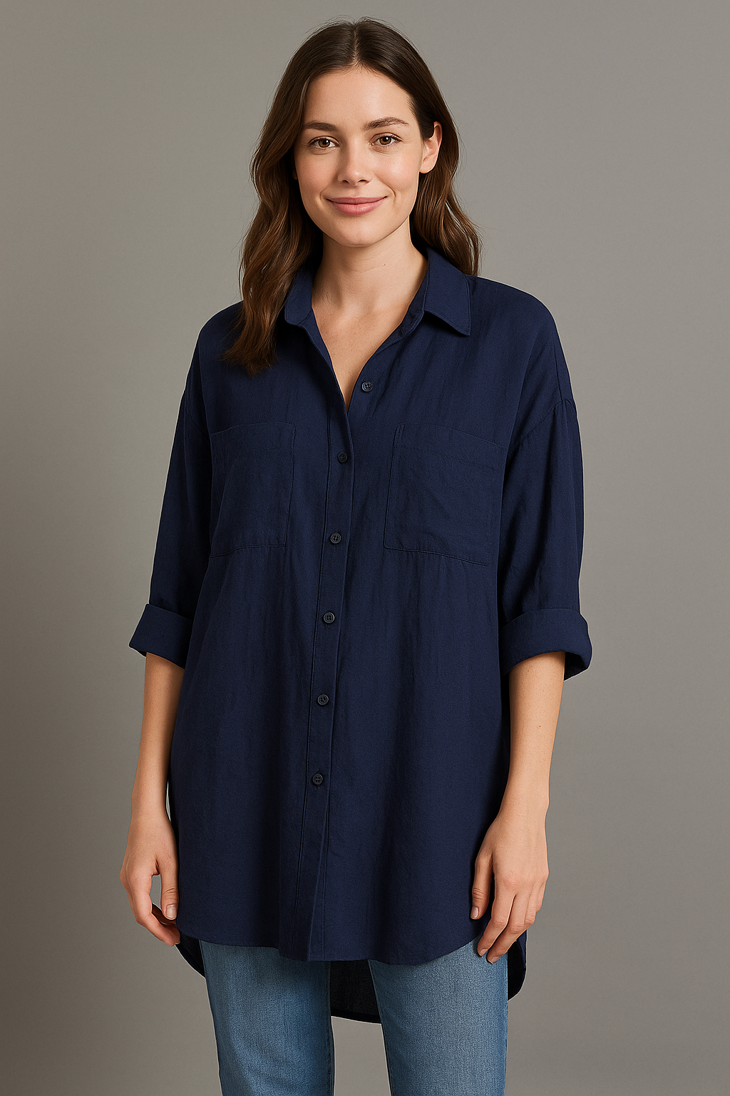 Women's Summer Breathable Long Sleeve Blouse